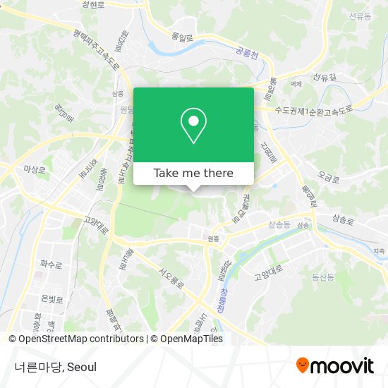 너른마당 map