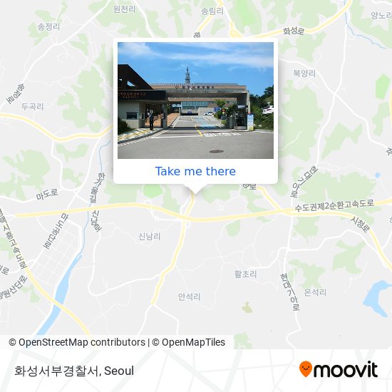 화성서부경찰서 map