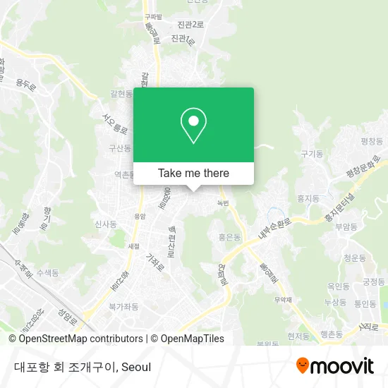 대포항 회 조개구이 map