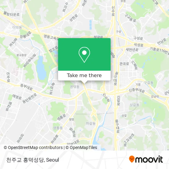 천주교 흥덕성당 map