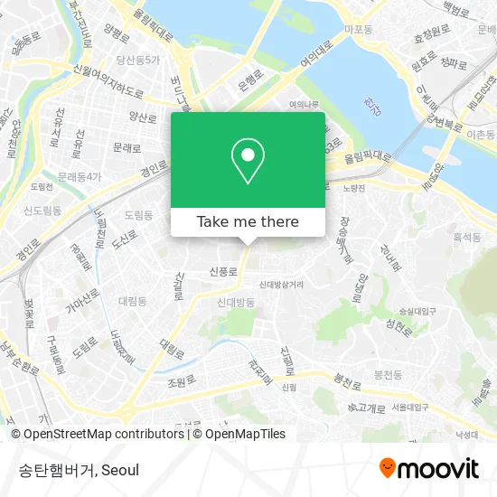 송탄햄버거 map