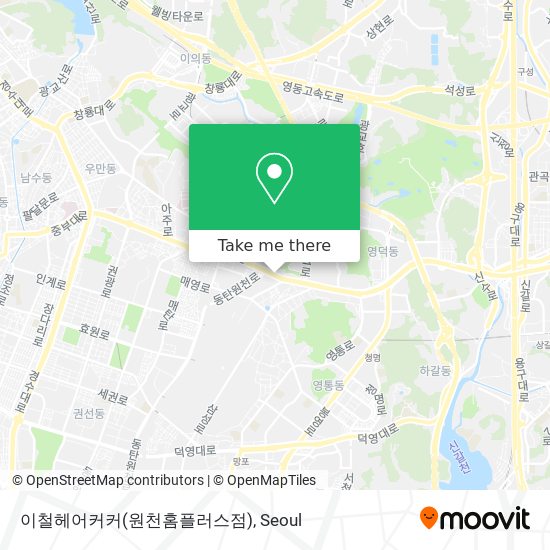 이철헤어커커(원천홈플러스점) map