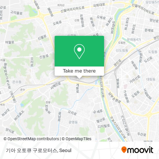 기아 오토큐 구로모터스 map