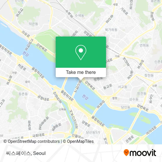 씨스페이스 map