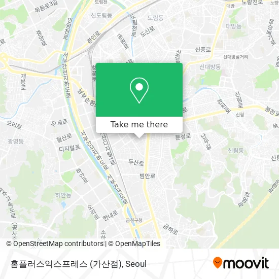 홈플러스익스프레스 (가산점) map