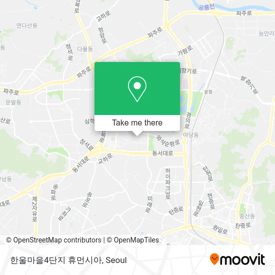 한울마을4단지 휴먼시아 map
