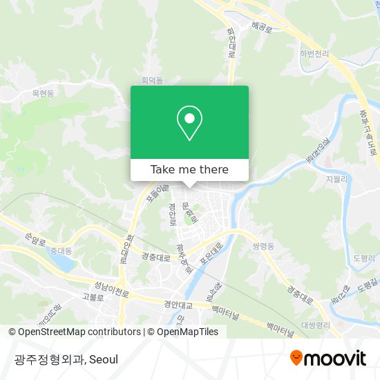 광주정형외과 map