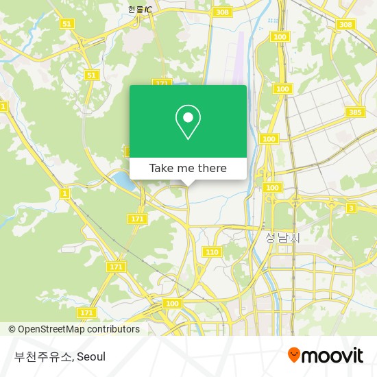 부천주유소 map