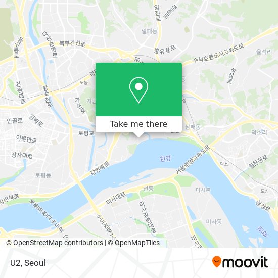U2 map