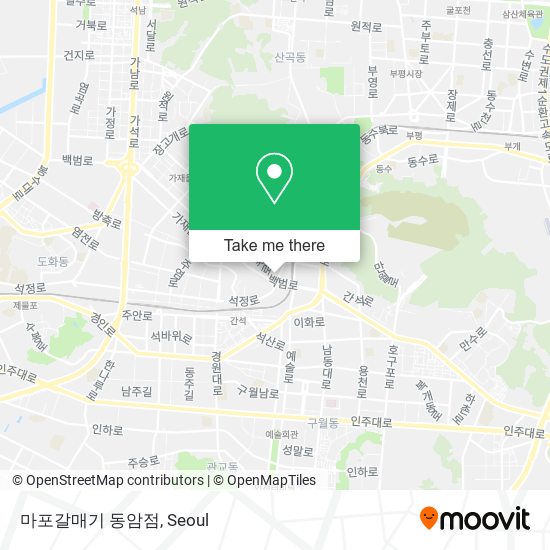 마포갈매기 동암점 map