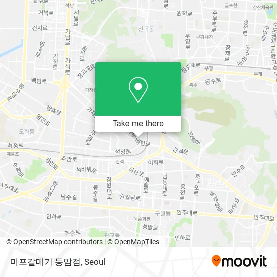 마포갈매기 동암점 map