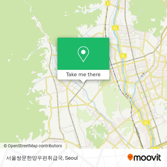 서울쌍문한양우편취급국 map