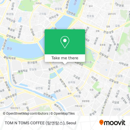 TOM N TOMS COFFEE (탐앤탐스) map