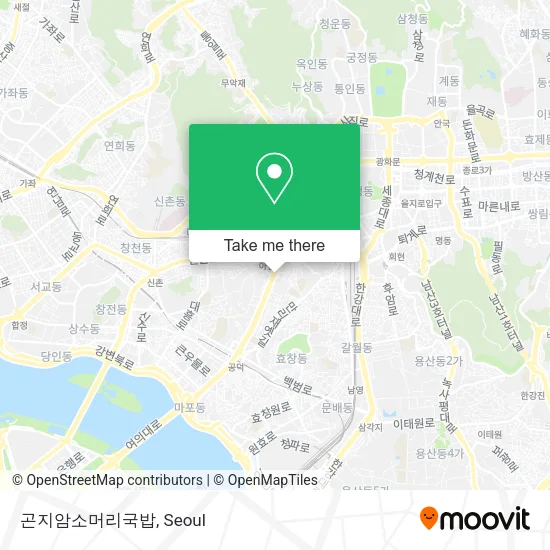 곤지암소머리국밥 map