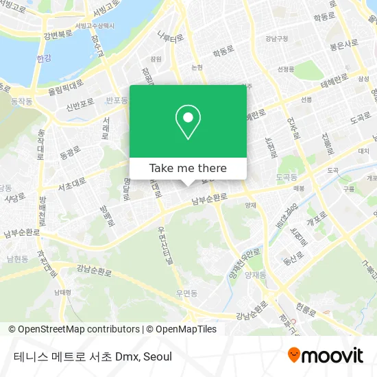 테니스 메트로 서초 Dmx map