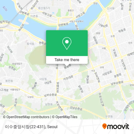 이수중앙시장(22-431) map