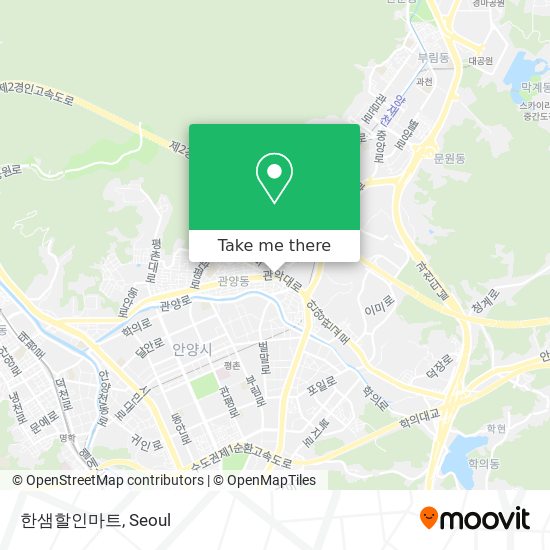 한샘할인마트 map