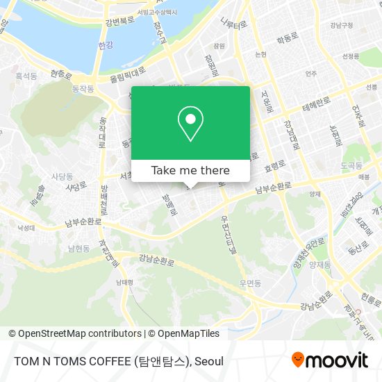 TOM N TOMS COFFEE (탐앤탐스) map