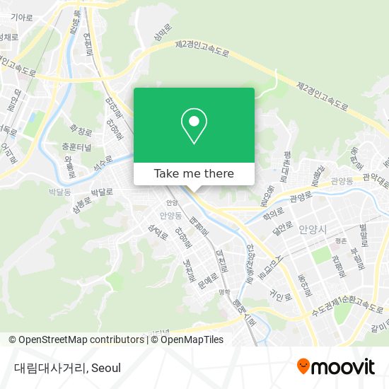 대림대사거리 map