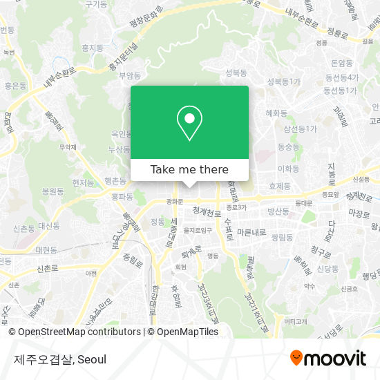 제주오겹살 map