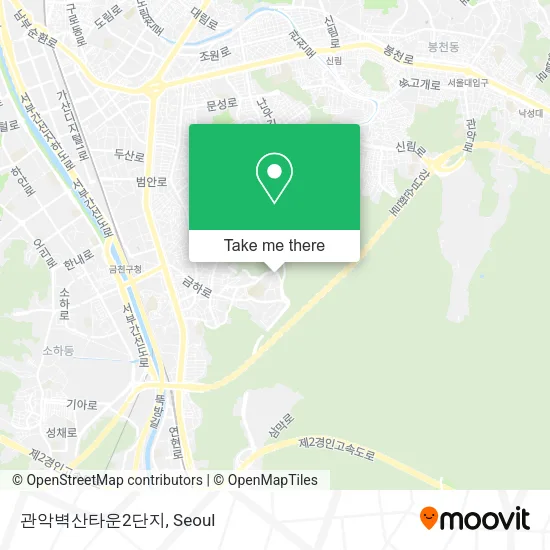 관악벽산타운2단지 map