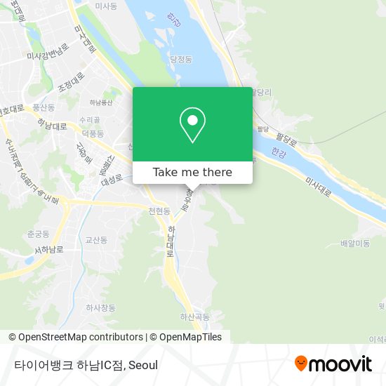 타이어뱅크 하남IC점 map
