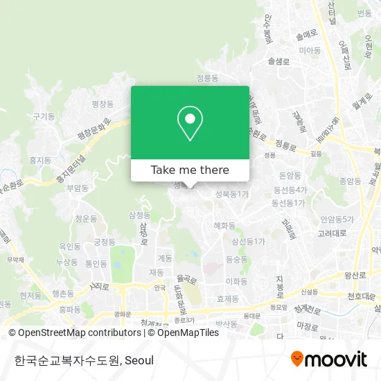 한국순교복자수도원 map