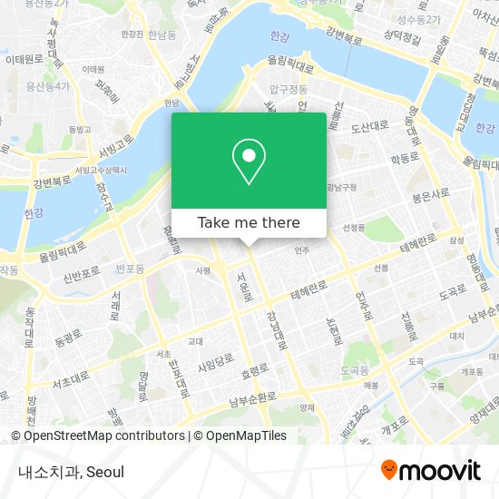 내소치과 map