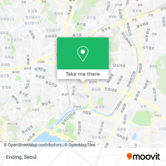 Ending map