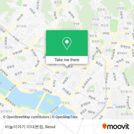 바늘이야기 이대본점 map