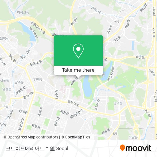 코트야드메리어트수원 map