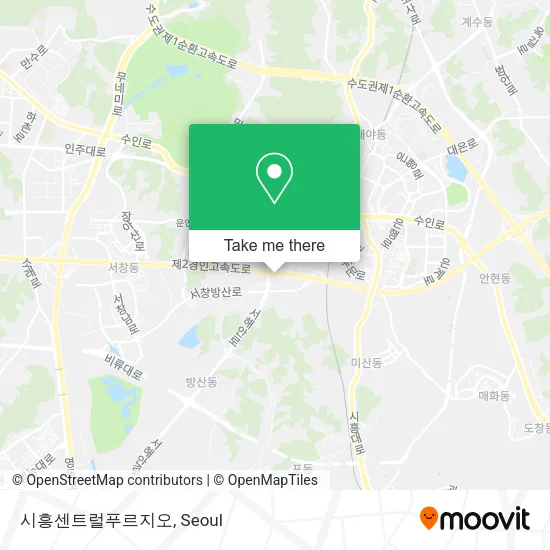 시흥센트럴푸르지오 map