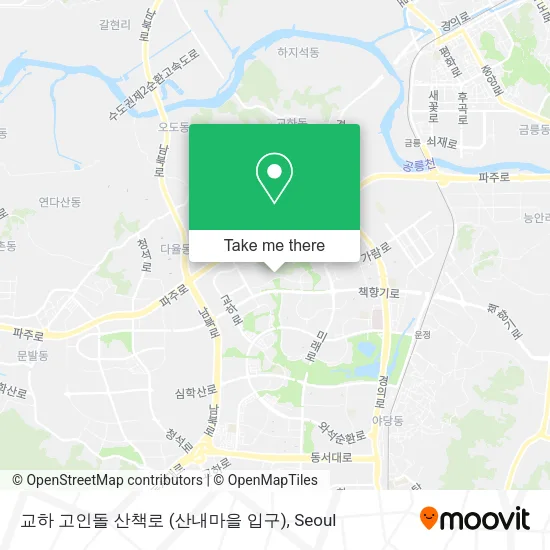 교하 고인돌 산책로 (산내마을 입구) map