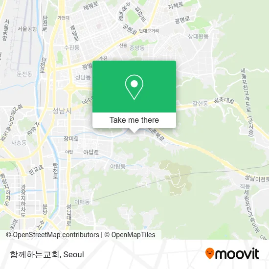 함께하는교회 map