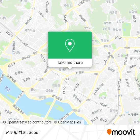 요초밥뷔페 map