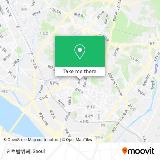 요초밥뷔페 map
