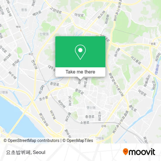 요초밥뷔페 map