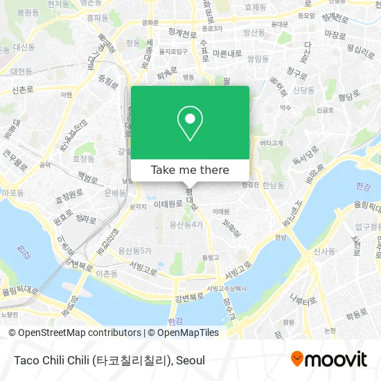Taco Chili Chili (타코칠리칠리) map