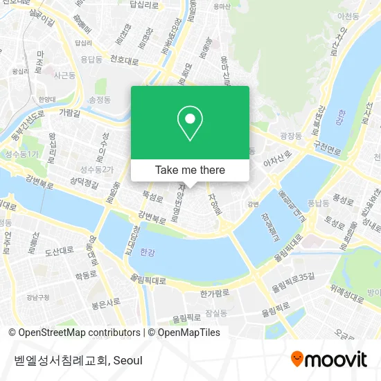 벧엘성서침례교회 map