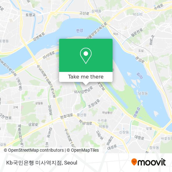 Kb국민은행 미사역지점 map