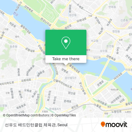 선유도 배드민턴클럽 체육관 map