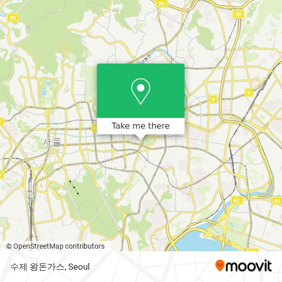 수제 왕돈가스 map