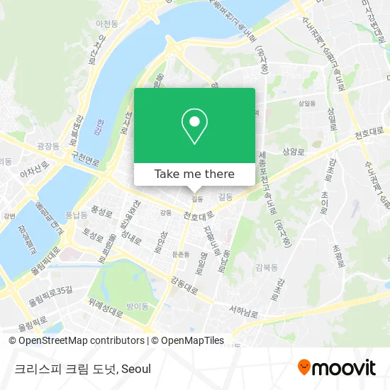 크리스피 크림 도넛 map