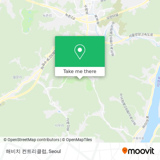 해비치 컨트리클럽 map