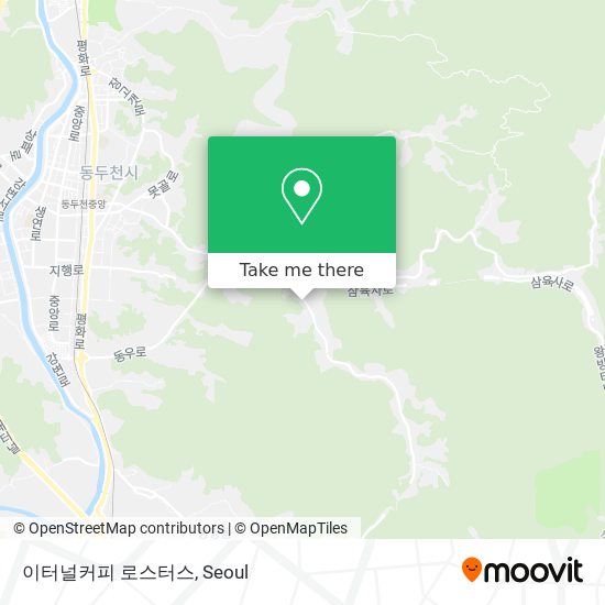 이터널커피 로스터스 map