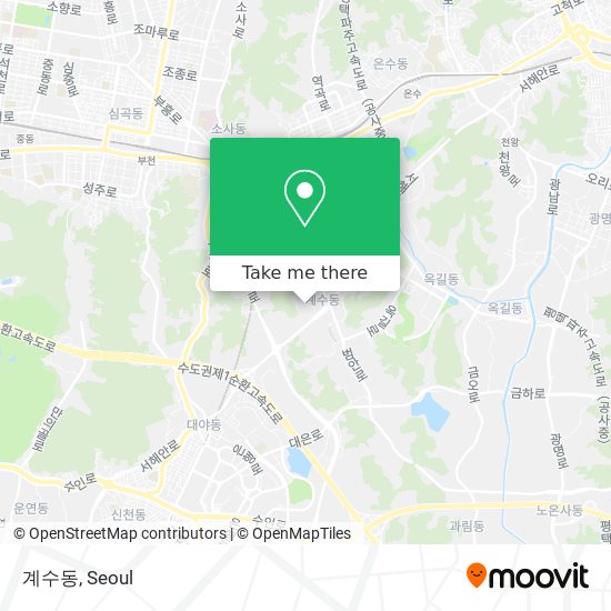 계수동 map