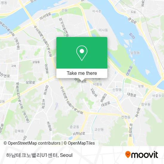 하남테크노밸리U1센터 map
