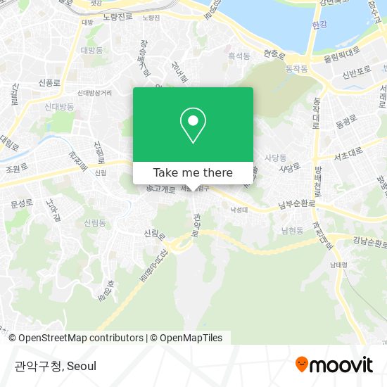 관악구청 map