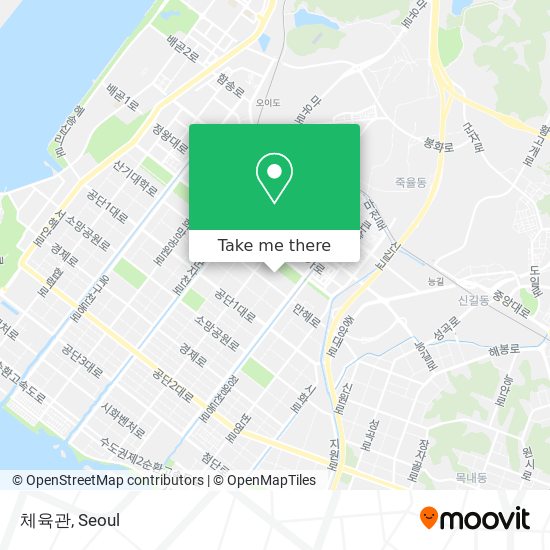 체육관 map