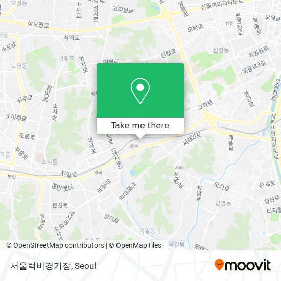 서울럭비경기장 map